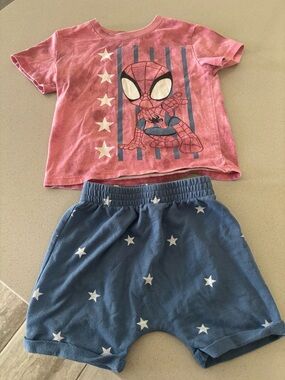 Marvel Spider-Man toddler outfit